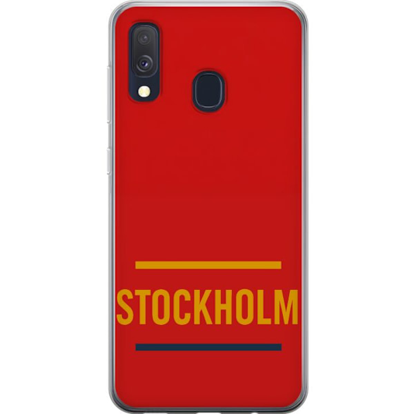 Samsung Galaxy A40 Gjennomsiktig deksel Stockholm – Hockey
