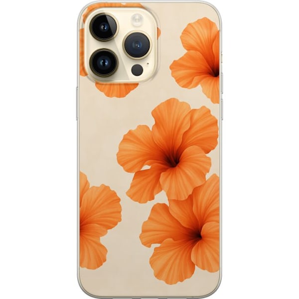 Apple iPhone 14 Pro Max Genomskinligt Skal Papaya Punch