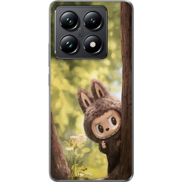 Xiaomi 14T Läpinäkyvä kuori Labubu Graffiti Vibes – Katutaide hirviömuodossa
