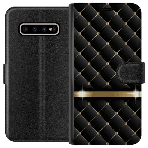 Kompatibelt Lommeboketui til Samsung Galaxy S10+ Luksuriøs