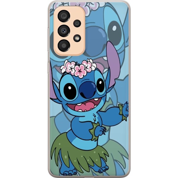 Samsung Galaxy A33 5G Gennemsigtig cover Stitch under Stjerner