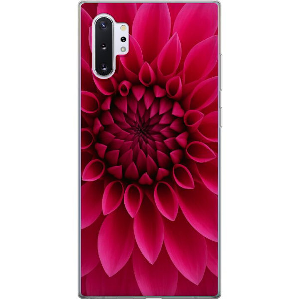 Samsung Galaxy Note10+ Genomskinligt Skal Rosecore