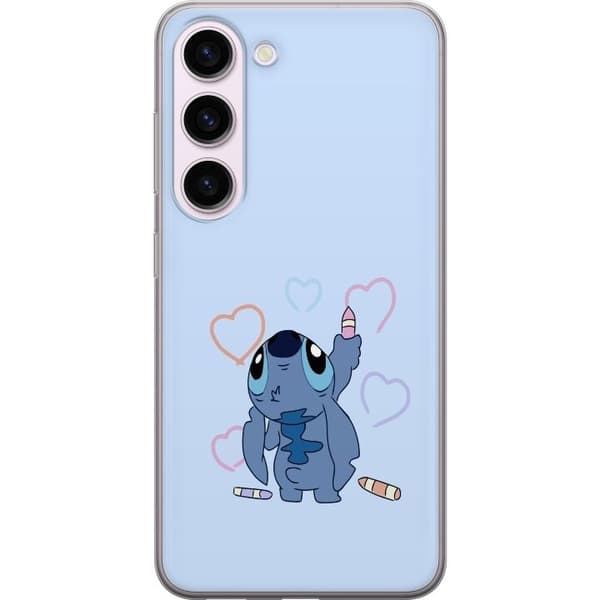 Kompatibelt Mobildeksel til Samsung Galaxy S23 Stitch Hjerter
