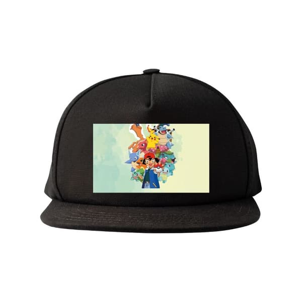 Snapback-lippalakki musta one size