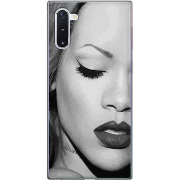 Samsung Galaxy Note10 Läpinäkyvä kuori Rihanna – Aesthetic Edit 2025