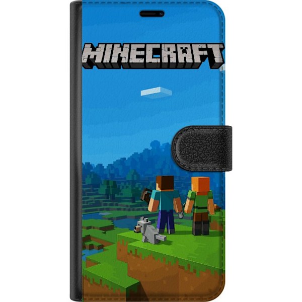 Motorola Edge 40 Pro Lompakkokotelo Minecraft Key Art