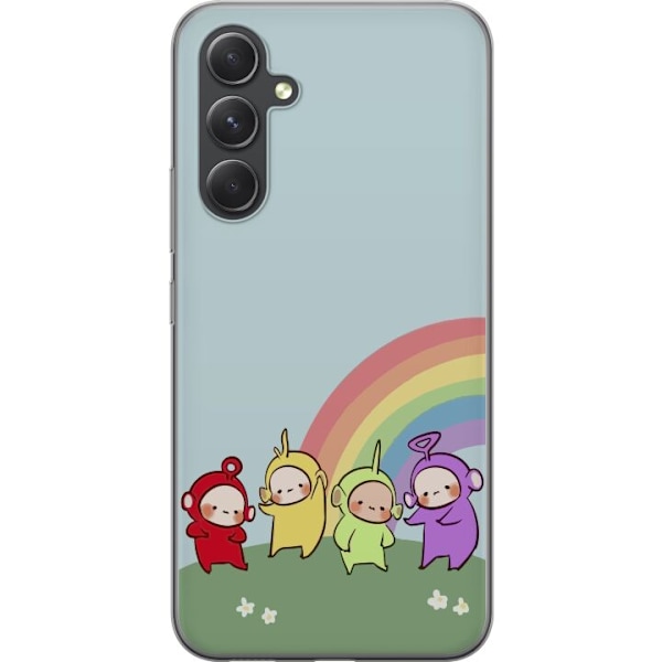 Samsung Galaxy S24 Gennemsigtig cover Teletubbies