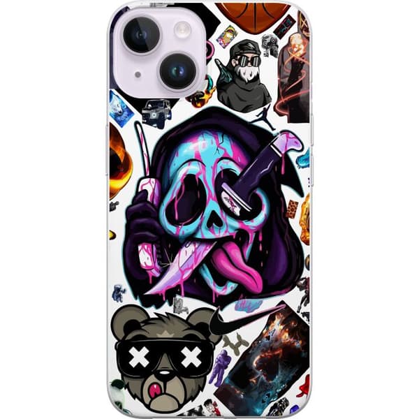 Kompatibelt Mobildeksel til Apple iPhone 14 Stickers