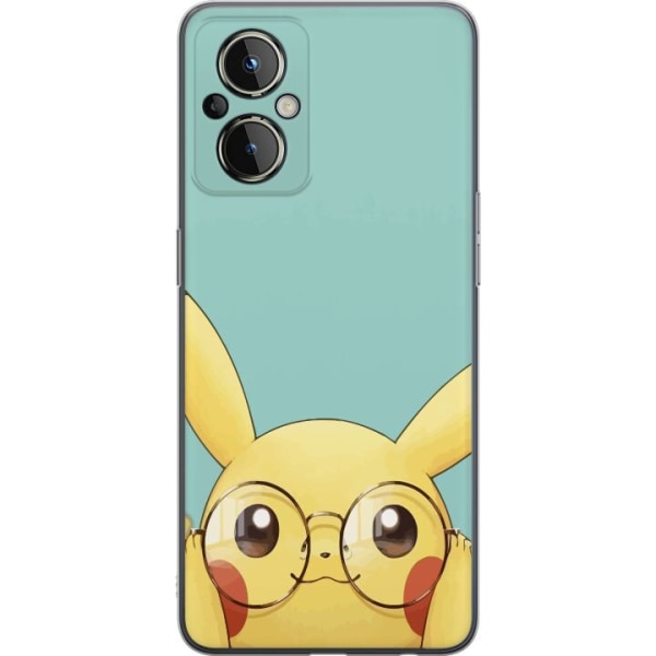 OnePlus Nord N20 5G Läpinäkyvä kuori Pikachu lasit