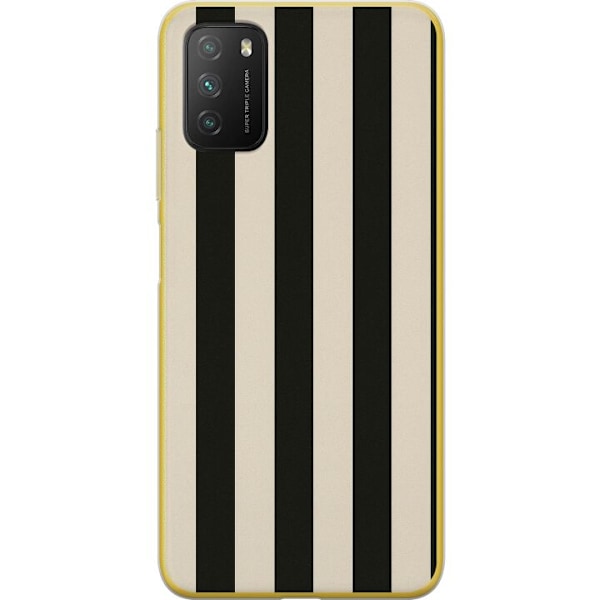 Xiaomi Poco M3  Genomskinligt Skal Line Flow