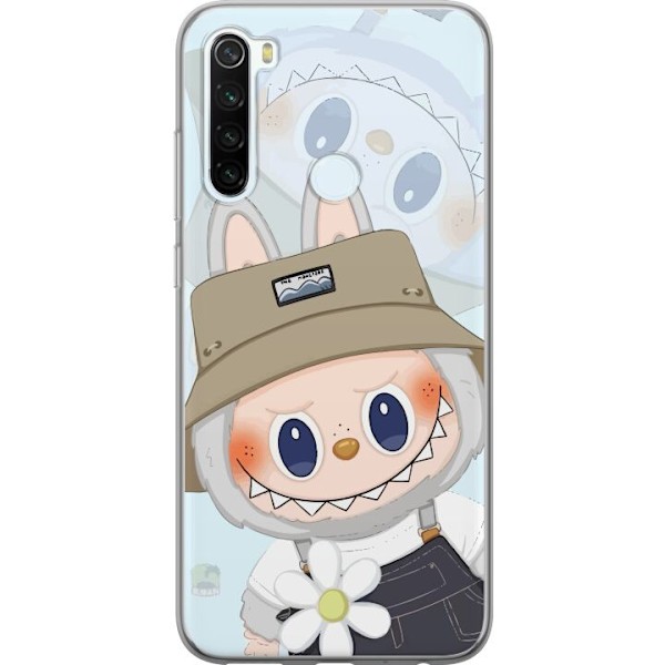 Xiaomi Redmi Note 8 Gjennomsiktig deksel Labubu med hatt - Pop