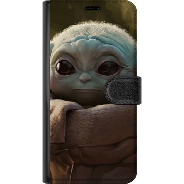 Kompatibelt Plånboksfodral till Apple iPhone 12 mini Baby Yoda