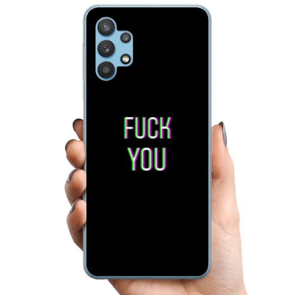 Samsung Galaxy A32 5G TPU Mobilskal FUCK YOU *