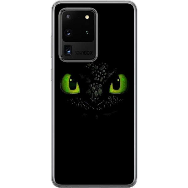 Samsung Galaxy S20 Ultra Genomskinligt Skal Draktränaren How to Train Your Dragon