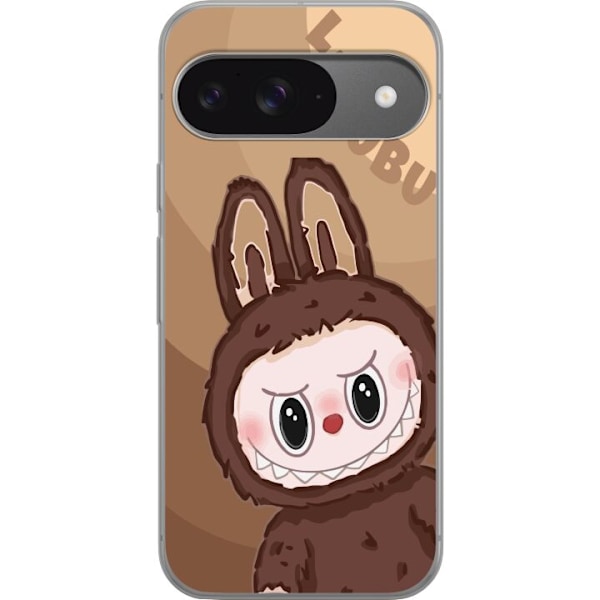 Google Pixel 9 Gjennomsiktig deksel Labubu Sky Kosebamse - Hvi