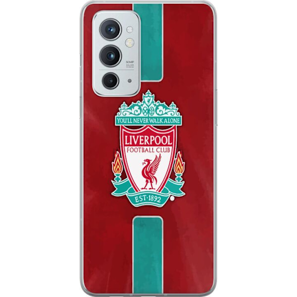 OnePlus 9RT 5G Läpinäkyvä kuori Liverpool FC - Klassinen ja