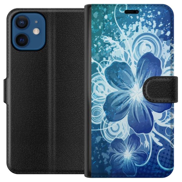 Kompatibelt Plånboksfodral till Apple iPhone 12 mini Blomma