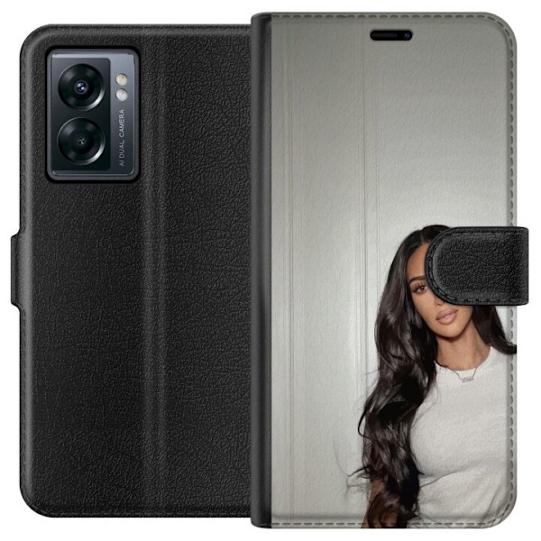 OnePlus Nord N300 Plånboksfodral Kim Kardashian – Iconic Style Collection