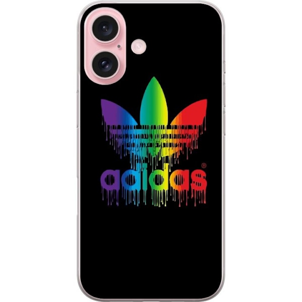 Apple iPhone 16 Gjennomsiktig deksel Adidas