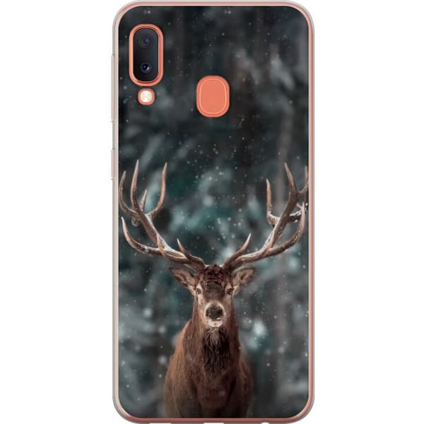 Kompatibelt Mobilskal till Samsung Galaxy A20e Oh Deer
