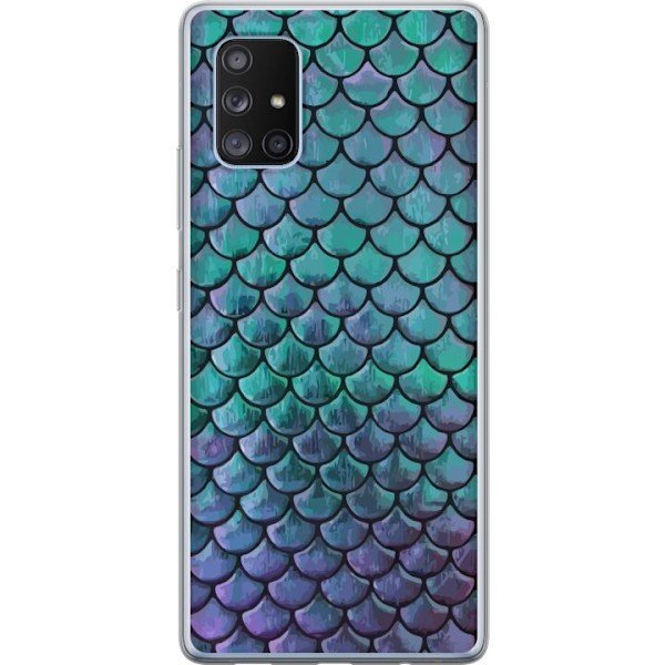 Samsung Galaxy A71 5G Gennemsigtig cover Strålende søprinses