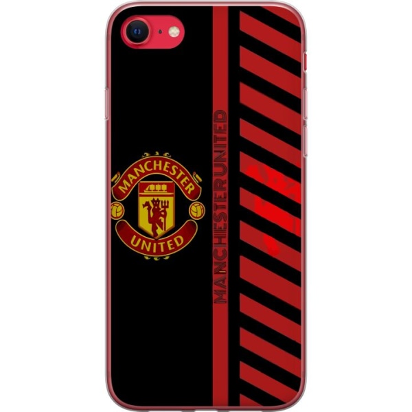 Apple iPhone 8 Gjennomsiktig deksel Manchester United