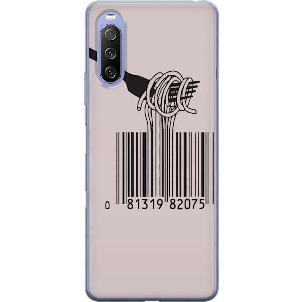 Sony Xperia 10 III Gennemsigtig cover Pasta Kode