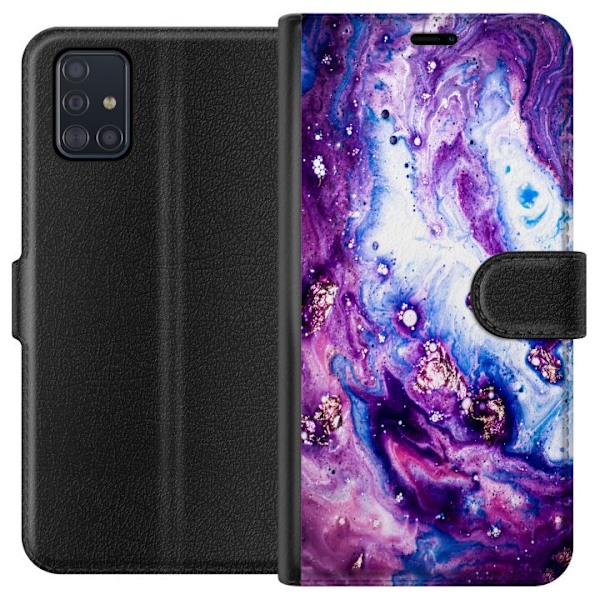 Samsung Galaxy A51 Tegnebogsetui Lilac