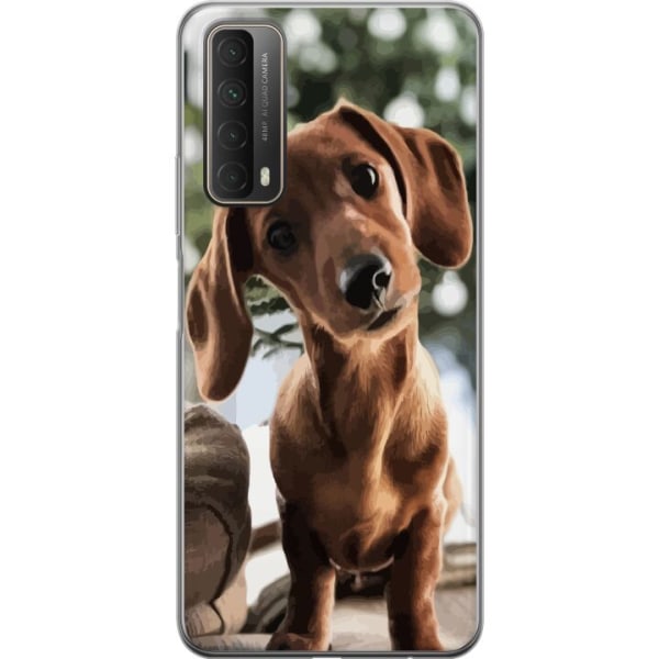 Huawei P smart 2021 Gennemsigtig cover Ung Hund