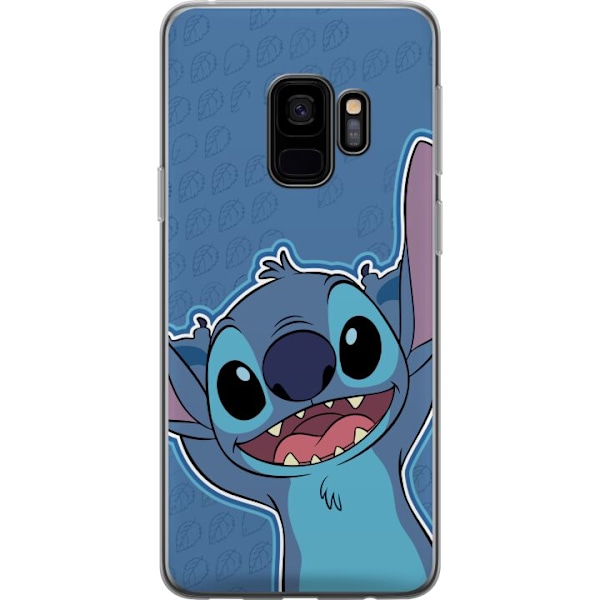 Samsung Galaxy S9 Genomskinligt Skal Stitch Hello