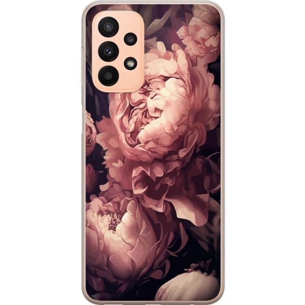 Kompatibelt Mobildeksel til Samsung Galaxy A23 Blomster
