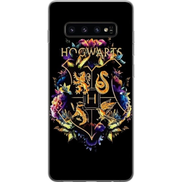 Samsung Galaxy S10 Gjennomsiktig deksel Harry Potter - Hogwart
