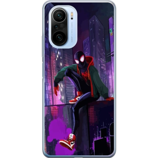 Xiaomi Mi 11i Gennemsigtig cover Fortnite - Spider-Man