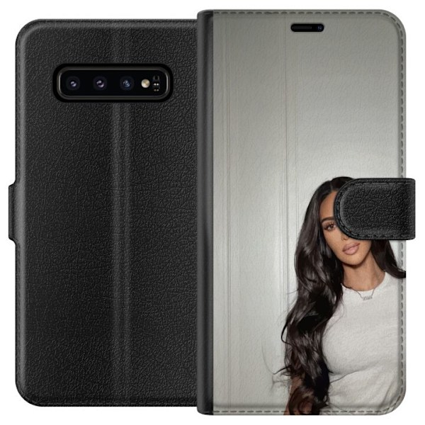 Samsung Galaxy S10 Lompakkokotelo Kim Kardashian – Iconic St