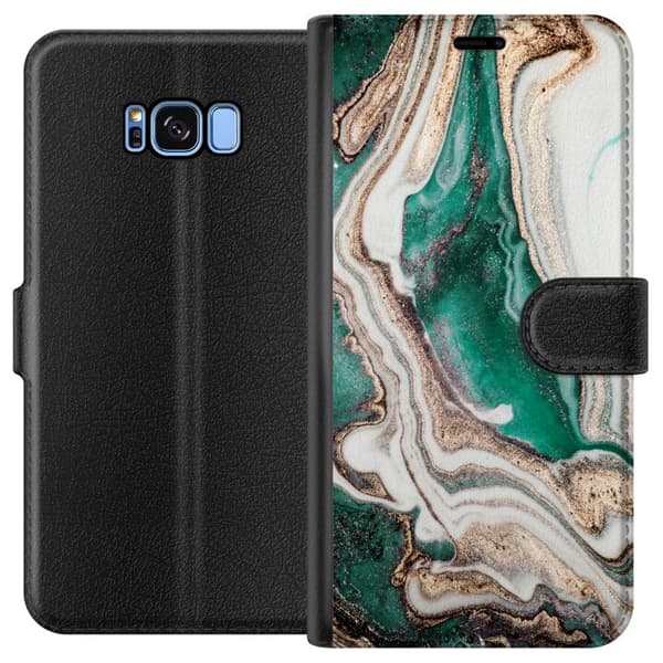 Kompatibelt Plånboksfodral till Samsung Galaxy S8 Jungle