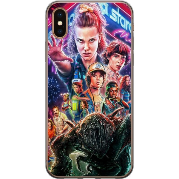 Apple iPhone XS Cover / Mobilcover - Stranger Things