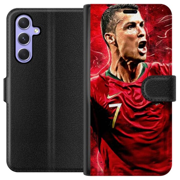 Kompatibelt Plånboksfodral till Samsung Galaxy A54 Ronaldo