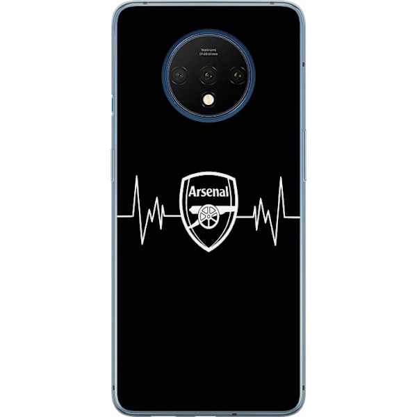 OnePlus 7T Genomskinligt Skal Arsenal