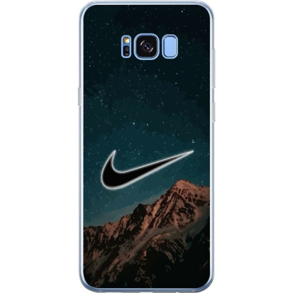 Samsung Galaxy S8+ Läpinäkyvä kuori Nike