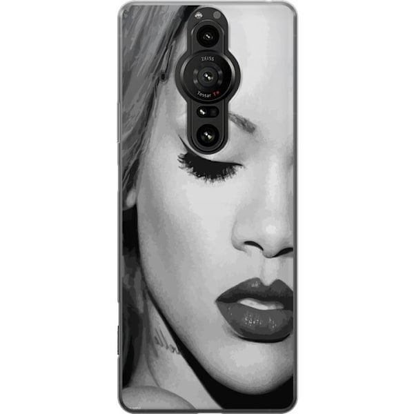 Sony Xperia Pro-I Läpinäkyvä kuori Rihanna – Aesthetic Edit 2025