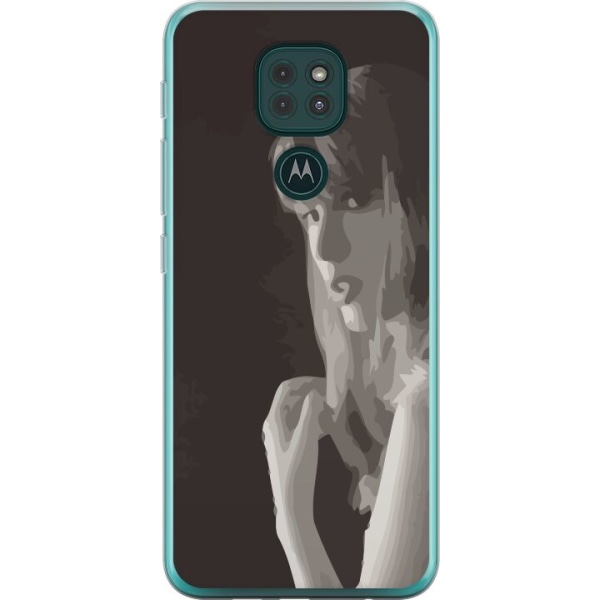 Motorola Moto G9 Play Gennemsigtig cover Taylor Swift