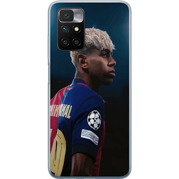 Xiaomi Redmi 10 Gjennomsiktig deksel Lamine Yamal - Barcelonas