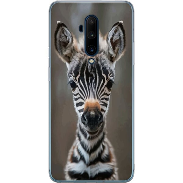 OnePlus 7T Pro Genomskinligt Skal Giraff Djurmotiv Afrika Natur Grafiskt Motiv Savann Vilda Djur Populär Väggkonst Exotiskt Tema