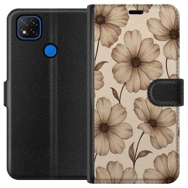 Xiaomi Redmi 9C Plånboksfodral Pastel Rush