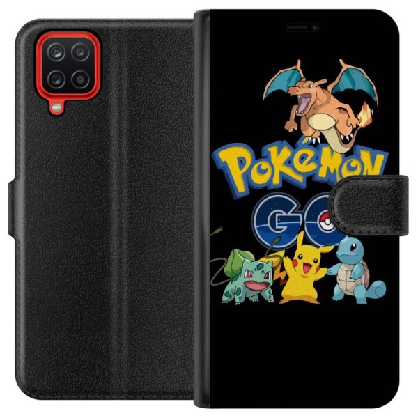 Samsung Galaxy A12 Tegnebogsetui Pokemon