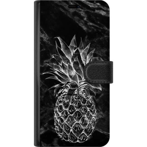 Apple iPhone 5 Plånboksfodral Marmor Ananas
