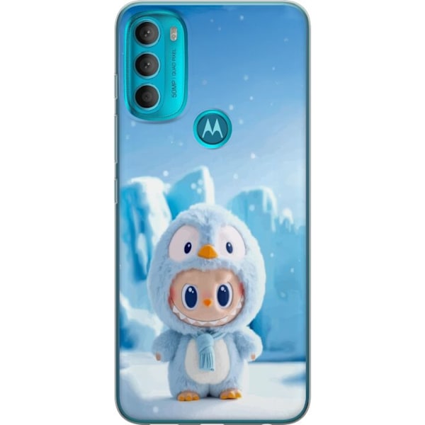 Motorola Moto G71 5G Genomskinligt Skal black knight fortnite