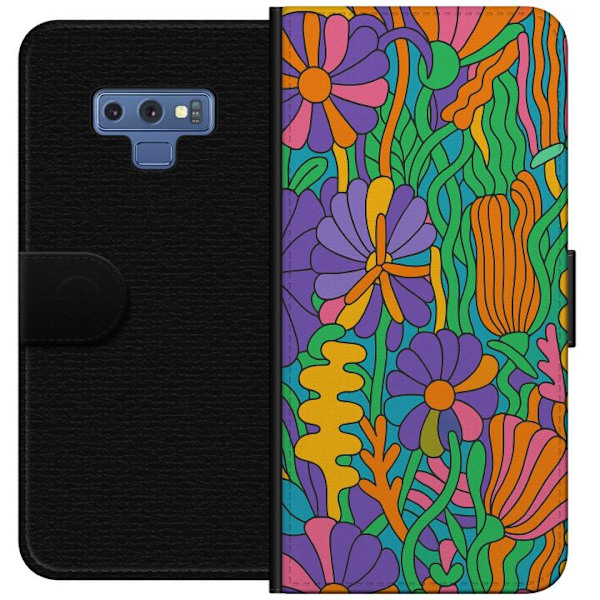 Samsung Galaxy Note9 Tegnebogsetui Farveeksplosion
