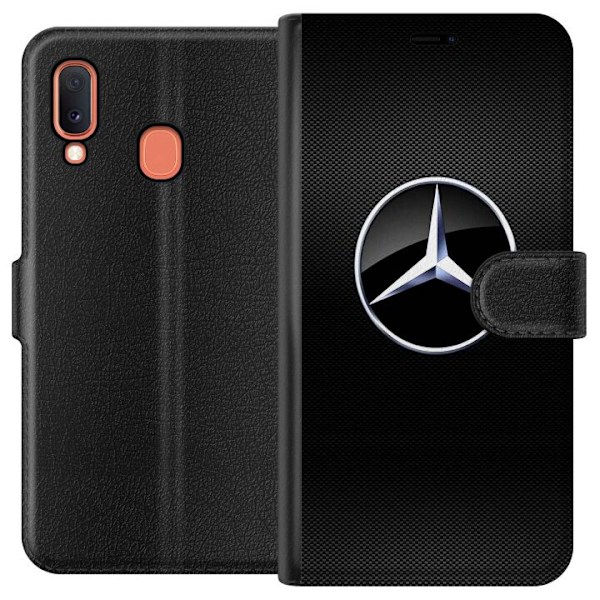 Samsung Galaxy A20e Lompakkokotelo Mercedes