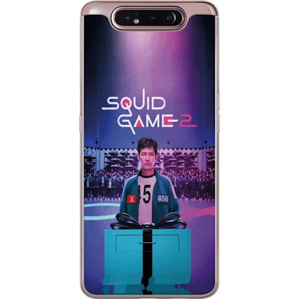 Samsung Galaxy A80 Läpinäkyvä kuori Squid Game 2 - 456